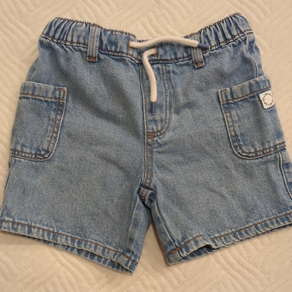Mango Boys Denim Shorts Size 4-5